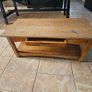 Solid Oak Coffee Table Image 2