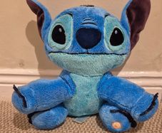 Stitch soft toy plus free Stitch poppet