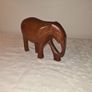 Carved wooden Elephant statue Image 3