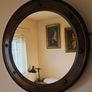Vintage Regency-Style Convex Wall Mirror Image 3