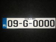 Irish Numberplates