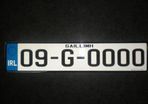 Number Plate