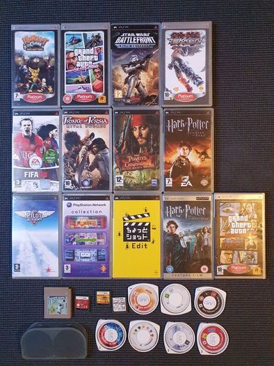 Sony PSP and Nintendo Games