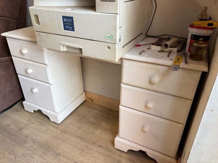 6 drawer office desk