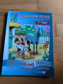 Reading Zone, The Talking Horse English book for 3rd class