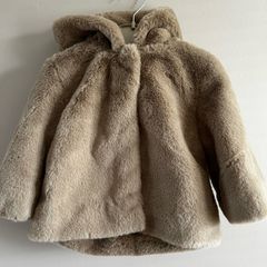 Marks & Spencer New Brown Faux fur coat