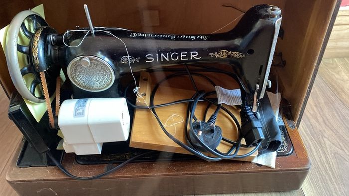 Singer 66k with new motor