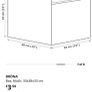 New ikea kallax drona 4 boxes black 3.5e each Image 5