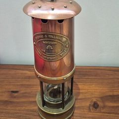 Vintage E. Thomas & Williams Welsh Miners Safety Lamp 1981