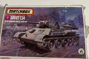 Matchbox T34 1/72 tank