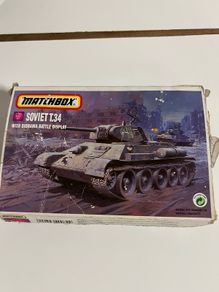 Matchbox T34 1/72 tank