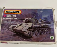 Matchbox T34 1/72 tank
