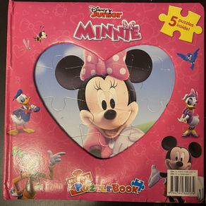 Disney Junior Minnie 5 puzzle book