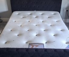 king bed with mattress