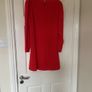 Womens red dress Image 3