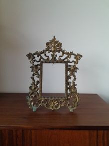 Antique Brass Picture Frame