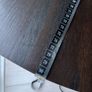 Coffee table dark brown stained oak veneer 80 cm Image 2