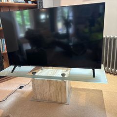 Travertine Glass tables for sale