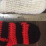 Hand crocheted slipper/socks Image 2