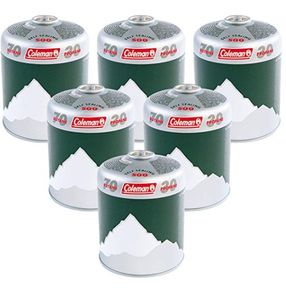 Coleman Extra Value 6 Pack Multipack Gas Cartridges C500