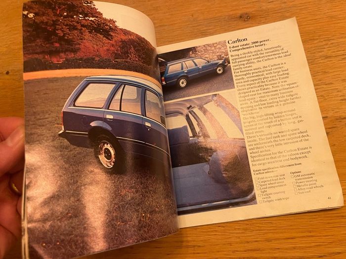 Vauxhall 1980 all model catalogue