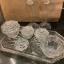 Art Deco crystal dressing table set 1940s Image 2