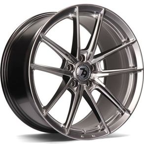 18" Ispiri FFR1 Type Black Alloy Wheels Audi Seat Skoda Mercedes Lamborghini Acura Bmw Tesla Vw Vauxhall Opel 5x112 / 5x120
