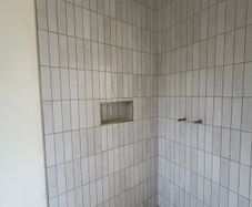Gypsum White Tribeca Tiles By Equipe (24.6 x 6) - Roughly 7 Boxes For Sale near Tulla, Clare