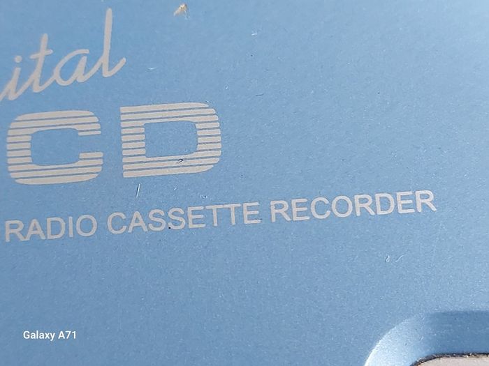 ALBA Portable CD RADIO CASSETTE Player, everything works fine, Radio, CD & Tape