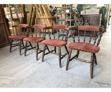 Set of four pub smokers chairs KAS166