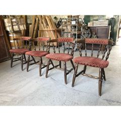 Set of four pub smokers chairs KAS166