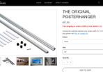 40 pcs design Poster Hangers