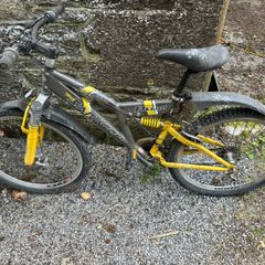 Kids bike (mechanically ok just needs a tidy up) selling as is