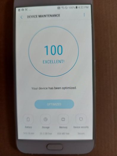 Samsung Galaxy A8, Model SCV 32, 2GB Ram, 32GB HDD, Android version 7.0, in excellent working and cosmetic condition