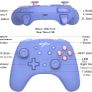 BRAND NEW Gamepad for Nintendo Switch PC Controller Bluetooth-compatible for Switch Lite/PC USB Data Cable Remote RED Image 2