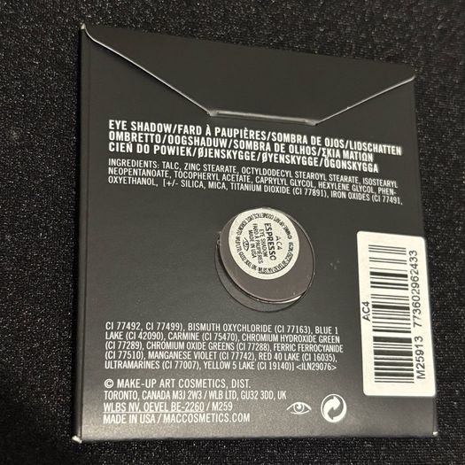 MAC Pro Palette Eyeshadow Refills Brown NEW