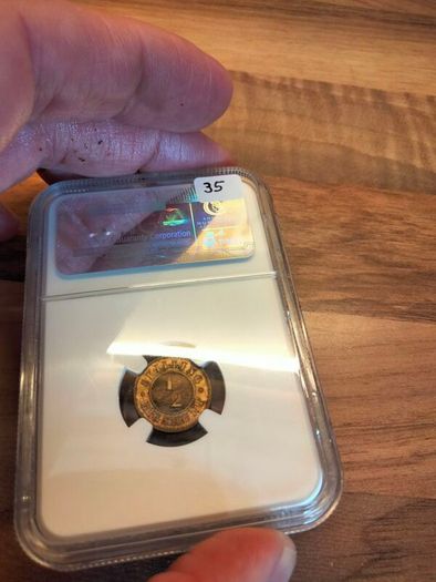 1868 Denmark 1/2 Srm Ngc Ms63bn