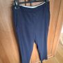 Massimo Dutti Navy Lightweight Trousers Size 10-12 Image 2