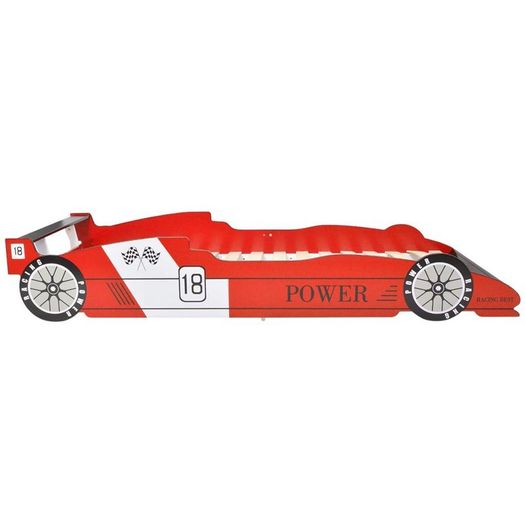 Childrens Race Car Bed 90x200 cm Red