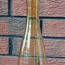 Vintage Pair of Amber Glass Vases Image 4
