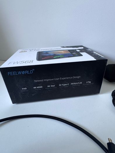 Feelworld FW568 5.5 6 inch 4K Camera Field Monitor
