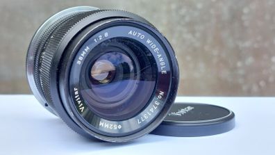 VIVITAR 35mm f2.8 Wide angle lens with Canon Adapter