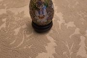 Egg Shaped Metallic Ornament