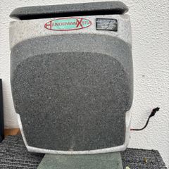 Teal van camper van hot cold water tank