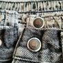 Vintage Levis black shorts Image 2