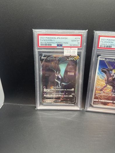 Noivern V 074/067 Psa 10 | Zekrom 195/184 Psa 10 Pokemon Cards
