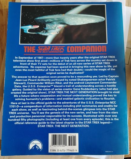 The Star Trek, The Next Generation Companion