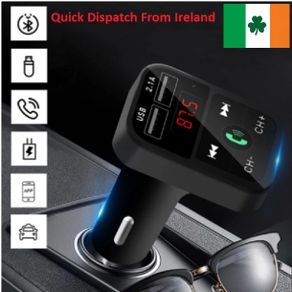 Wireless Bluetooth Handsfree Car Kit FM Transmitter MP3 Player Dual USB Charger