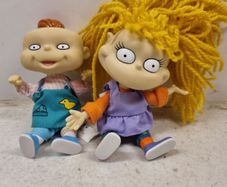 Vintage Rugrats 1997 Toy Dolls (Phil and Angelica)