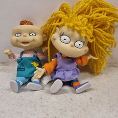 Vintage Rugrats 1997 Toy Dolls (Phil and Angelica)